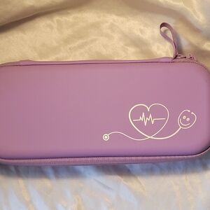 Purple Heartbeat Sethoscope Design Case